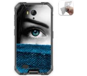 Tumundosmartphone Funda Gel Tpu para Ulefone Armor X6 diseño Ojo Dibujos
