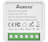 16A Zigbee Tuya Smart WiFi Light Switch Module 2-way Control DIY Mini Power Metering Breaker EWelink Relay For Alexa Google Home