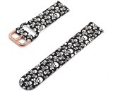 20mm 22mm Silicone Strap For Samsung Galaxy Watch Gear S3 Active 2 Graffiti Style Strap For HuaMi Amazfit Huawei Watch Band