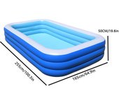 Hinchable para niños Piscina con suelo Hinchable Blando, piscina Hinchable duradera para patio, Jardín o interior