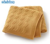Mantas de DOT para Bebe, 100x80cm, ropa de Cama para Niño y Niña, colcha a Cuadros, cochecito para recién nasido, urdibre, Moda Super suave, Rayas sólidos