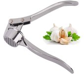 Prensa/picadora/trituradora de ajos de cocina profesional Reino Unido, exprimidor pelador prensador de ajos resistente, picadora fácil de usar, fácil de limpiar y duradera