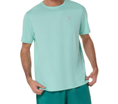 ASICS CORE SS TOP CAMISETA RUNNING VERDE AGUA PARA HOMBRE