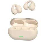 T75 Fone Bluetooth Headset Wireless Bone Conduction Headphones Clip Ear Music Noise Canceling HD Call Sports Gaming Earphone