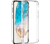 Airbag Transparent Phone Case for Samsung Galaxy M35 M15 M05 M55 M54 M34 M24 M14 4G 5G Protective Shockproof Back TPU Cover