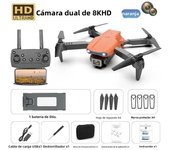 New E99 8K HD Camera Remote Control Drones Foldable Quadcopter Optical Flow Positioning Aerial Photography Remote Control Dron