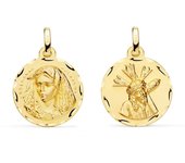 Inmaculada Romero - Cristo del Gran Poder y Virgen Esperanza Macarena Oro 18k 18 Mm - Fe y Devoción