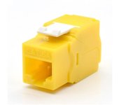 PRESA KEYSTONE WP CAT.6A UTP, TOOLLESS, COLOR AMARILLO