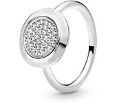 Disney New Sparkling Love Heart Ring 925 Sterling Silver Ring CZ Zircon Fit Original Ring Crown Princess Ring For Women Jewelry