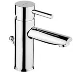 New Ícone Unisan grifo de lavabo monomando moderno con válvula de desagüe acabado cromo