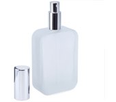Frasco Perfume  Cristal Mate Petaca al por Mayor | Ideal para Perfumes Caseros | Diseño Elegante | Recargable y Reutilizable