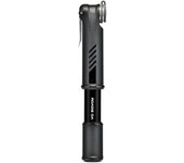 Topeak Bomba de Mano para Bici de Carretera con Soporte para Portabidón para Válvulas Presta/Schrader (Roadie DA)