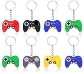 Llaveros de videojuegos, llaveros de control de juegos para fiestas, llaveros colgantes de juegos para mochilas