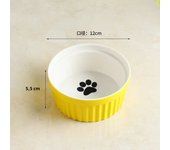 Wall-Mounted Ceramic Cat Dog Bowls Pet Cat Puppy Feeding Product Food Water Bowl For Cat Dog Pet Supplies