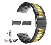 No Gaps Stainless Steel Band for Samsung Galaxy Watch7 6 4 Classic 46mm 47mm/Watch4 5 pro 44mm 40mm Strap Curved end Bracelet