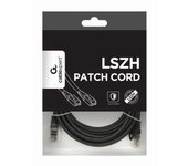 CABLE RED S-FTP GEMBIRD  CAT 6A LSZH NEGRO 5M