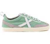Munich 8161091 Zapatillas de lona Volata 91 para mujer en verde de textil