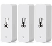 3x Tuya Wifi Sensor de temperatura y humedad Termómetro interior
