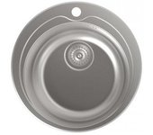 CATA RS-1 Fregadero encastrado bajo encimera Círculo Acero inoxidable