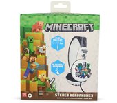 AURICULARES CON CABLE CON LICENCIA OFICIAL MINECRAFT PARA NIÑOS A PARTIR DE 8 AÑOS HASTA ADULTOS OTL Technologies