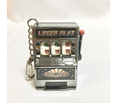 2024 Summer New Classic Toys Niche Keychain Fruit Machine Slot Machine Keychain Fun Creative Car Accessory Keyring Pendant Gift