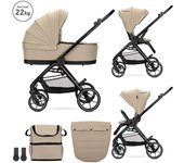 LORELLI Carrito de bebé dúo VENICE hasta 22 kg – Lorelli