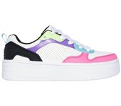 Zapatillas Skechers Court High-Color Crush niño