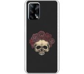 Funda compatible con Oppo A74 4G - tatoo calavera mexicana dotwork