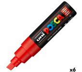 Rotulador POSCA PC-8K Rojo (6 Unidades)