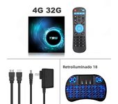 T95 Android TV Box Smart Android 14 H616 Quad Core Dual Band Wifi 2.4G 5G Ram 8GB Rom 64GB 128GB Global Media Player Set Top Box