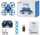 JJRC H36 2.4G RC Mini Drone Quadcopter 4CH Dron Toy for Boys Headless RC Drone Toy with LED Light for Kids
