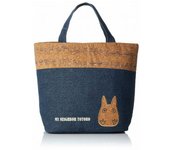 Mi vecino totoro bolsa de almuerzo estilo corcho y vaquero totoro