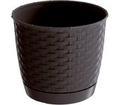Prosperplast Maceta RATOLLA ROUND 1,2L - Diseño Elegante y Alta Calidad