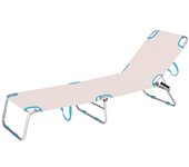 Marbueno Tumbona Plegable Surtido Aluminio Playa y Piscina 187X58X24 cm 10363