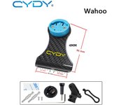 CYDY Carbon 3K Garmin Support For Bicycles Bryton Rider Whaoo Catey XOSS IGPSPORT MAGENE light holder MTB GPS Bike GOPRO Mount