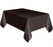 Large Plastic Rectangle Table Cover Cloth Wipe Clean Party Red White Black Tablecloth Covers for Birthday wedding christmas
