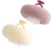 Handheld Sunflower Shower Ball Round Super Soft Exfoliating Body Massage Bath Ball Reusable  for  Women Men Shower Tool