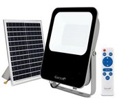 Foco proyector GARZA led solar 30w con mando 65k