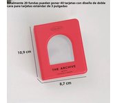 Cute Kpop Photocards Binder Mini Pocket Photo Album Photocard Holder with 20 Sleevs 3inches Love Heart Hollow Collector Book