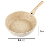 Non-Stick Pan Frying Pan Wok Pan Home Steak Skillet Pancake fried induction cooker gas stove special Saucepan Nonstick Pan