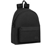 Mochila Escolar Safta   33 x 42 x 15 cm Negro