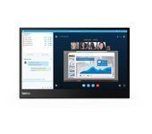 Lenovo ThinkVision M14 LED - 14" - Full HD - Mate Negro