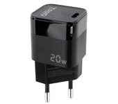 TooQ TQWC-PD20 cargador de dispositivo móvil Universal Negro Corriente alterna Carga rápida Interior