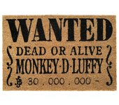 Tapete de secretária para jogos One Piece Wanted Monkey D Luffy