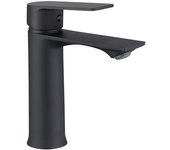 Grifo de baño negro, mezclador monomando para lavabo, grifo de lavabo de single orificio, grifos de lavabo de Maple inoxidable, elegant Diseño