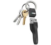 Cable de datos SBS mini 12cm con llavero, microUSB negro
