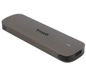 TooQ Caja Externa para SSD M.2 NGFF Marrón