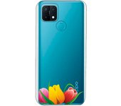 Funda compatible con Oppo A15 - Tulipanes
