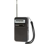 Mini Radio Portatil Pequeña, Transistores FM Am con Excelente Señal, de Bolsillo, Funciona con AA Pilas (no Incluidas)