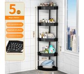 Bathroom Storage Cart With Wheels Kitchen Living Room Storage Rack High Load-Bearing Capacity Home Accessories